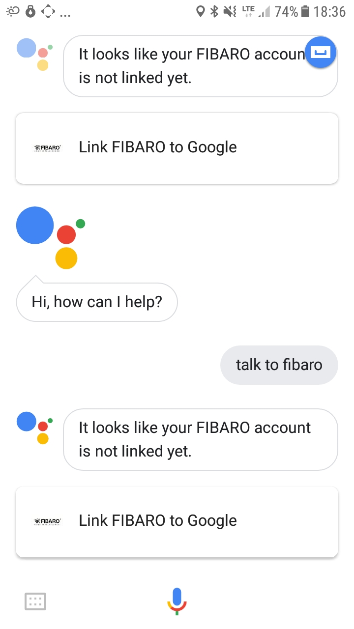 fibaro google